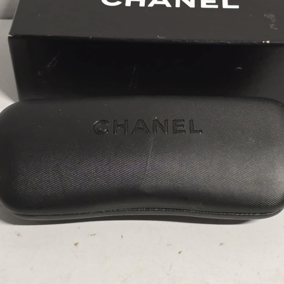Chanel Eyeglasses Frames 3071 C757 Brown Rectangular With Hard Case and Box - Picture 15 of 16